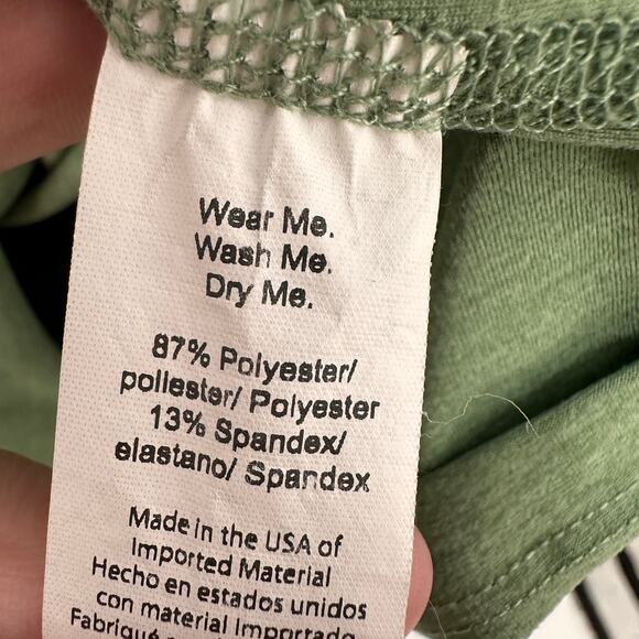 BEYOND YOGA Spacedye Step Up Green Racerback Active Tank // S - Picture 5 of 7